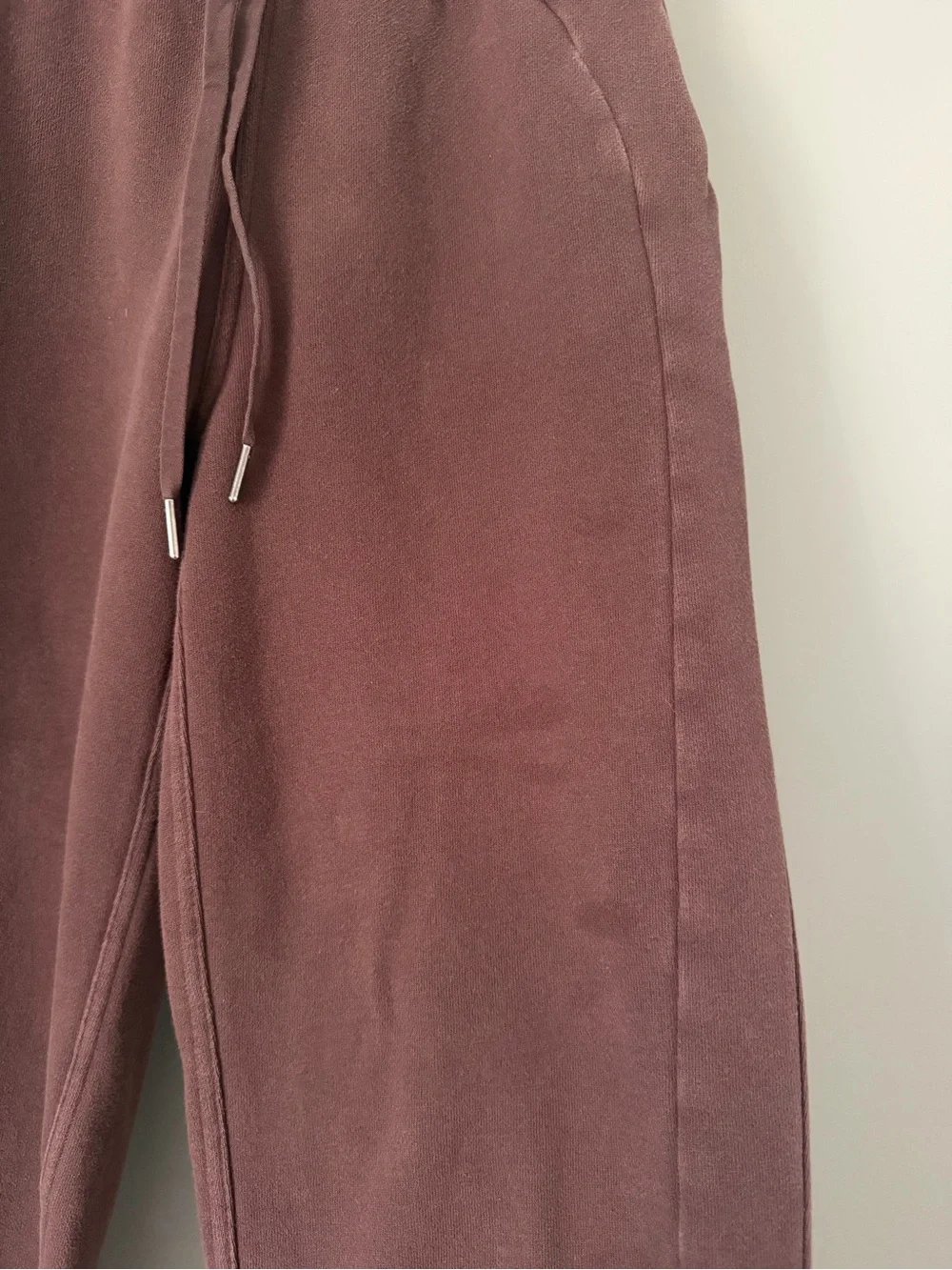 Lululemon Scuba High Rise Relaxed Cotton Terry Jogger Brown Women’s 4 W5CV9S